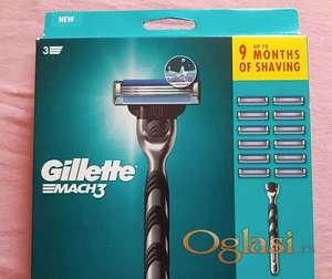 Gillette Mach3 drška plus ulošci